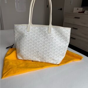 GOYARD Artois PM White Bag